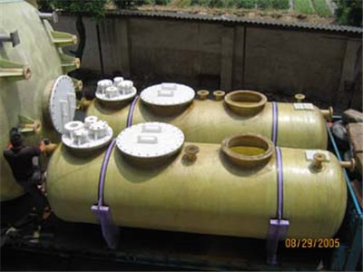玻璃钢卧式正圆容器